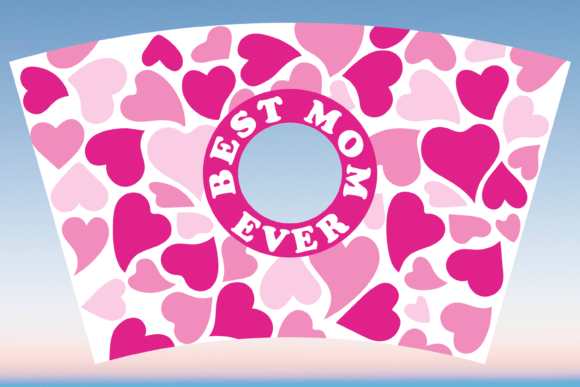 Best Mom Ever Starbucks Cup Wrap Svg Graphics