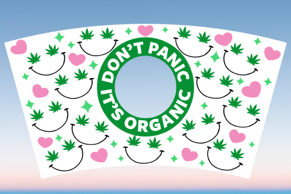 Funny Weed Starbucks Hot Cup 16oz SVG: Graphics & Print Templates